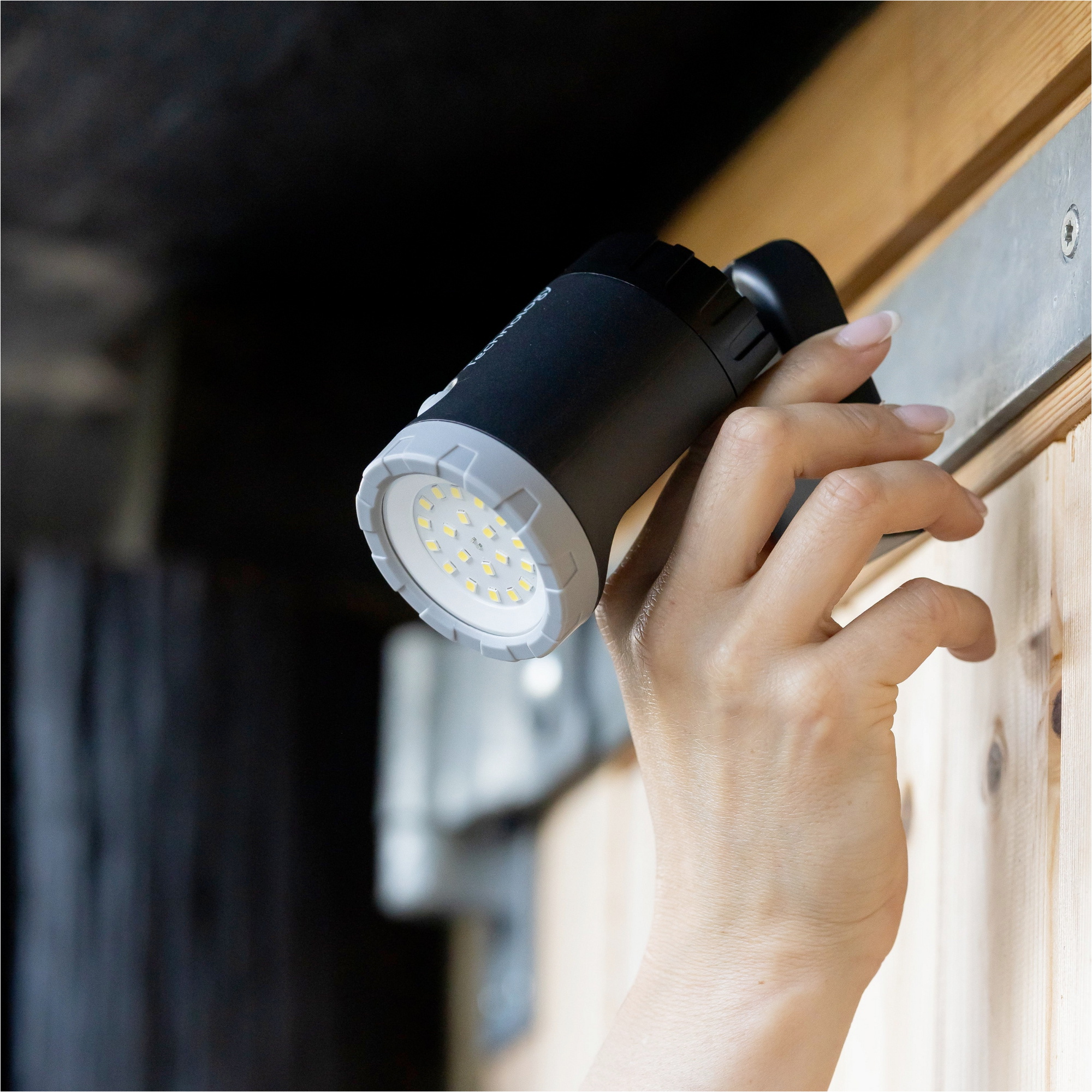 2025 Woof Wear Multi-Mount Led Work Light WS0040-BKGY - Black Grey